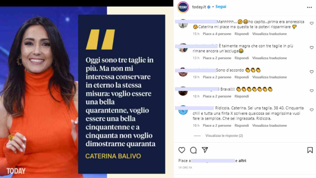 Caterina Balivo (via Instagram) 02.09.2022-picenosera.net