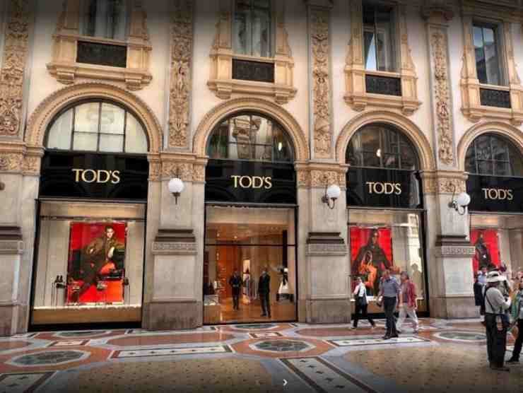Il negozio Tod's nella Galleria Vittorio Emanuele (web source) 25.9.2022 picenosera