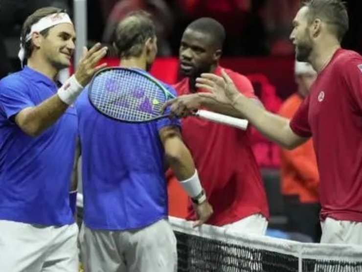 L'ultima partita di Roger Federer (web source) 27.9.2022 picenosera