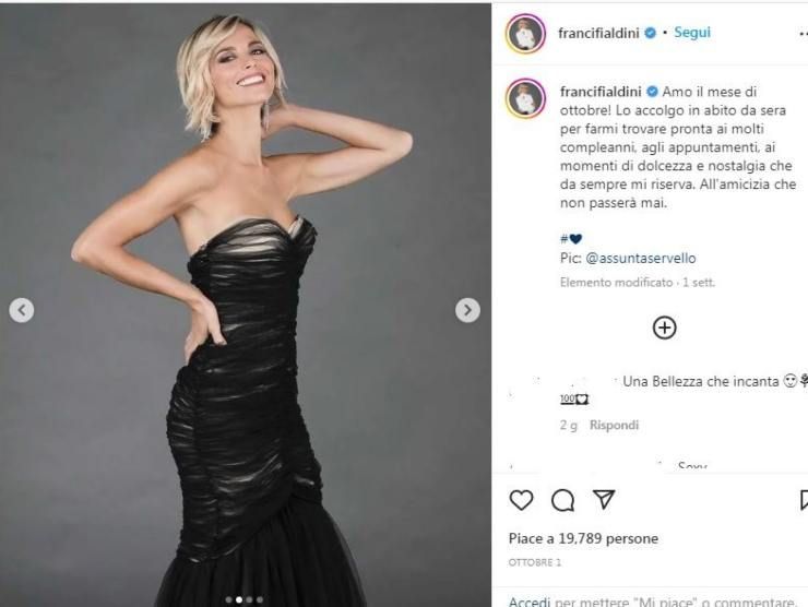 Francesca Fialdini (Instagram) 12.10.2022 picenosera